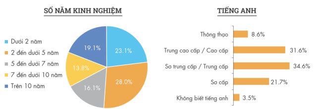 Thống kê số năm Kinh nghiệm